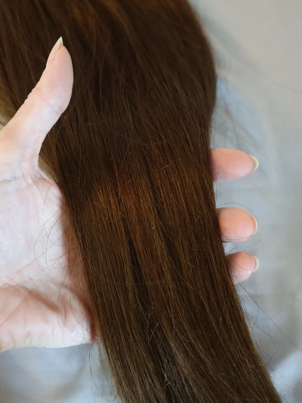 NEW 12A grade human hair genius weft level #4 brown 20